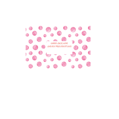 Personalised Chocolate Gift Box | 16 Box | Pink Dots