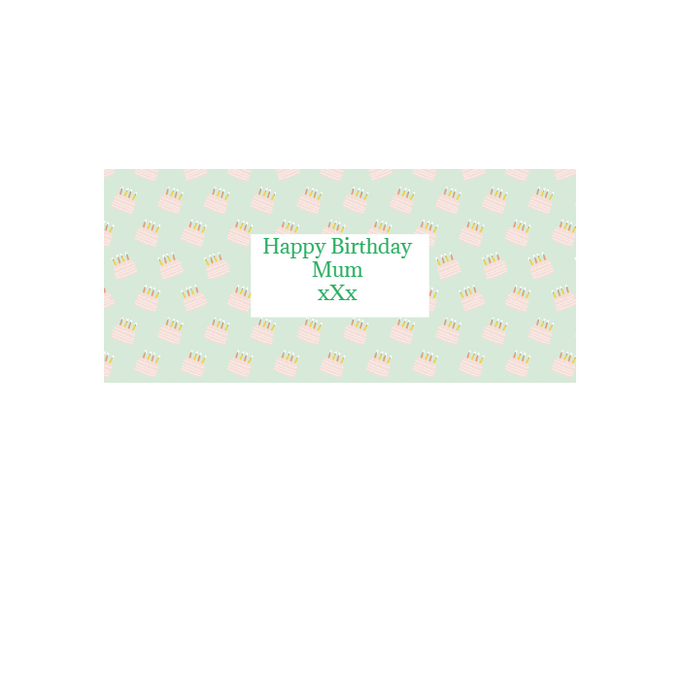 Personalised Chocolate Gift Box | 30 Box | Birthday Cake