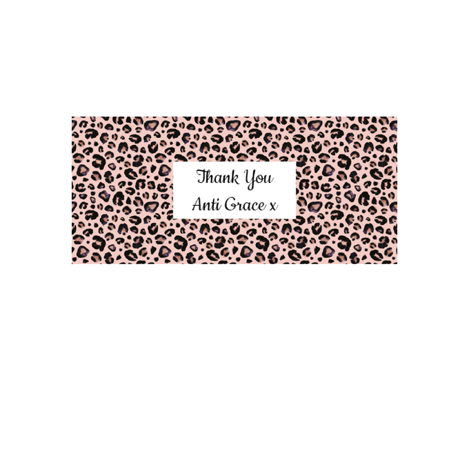 Personalised Chocolate Gift Box | 30 Box | Leopard