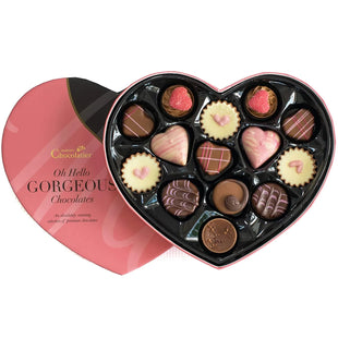 Heart Shaped Chocolate Gift Box | Pink